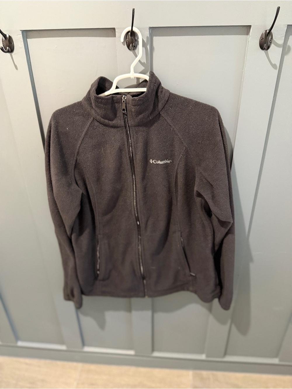 Columbia Women's Full-Zip Fleece Jacket - Charcoal